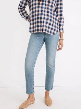Madewell Maternity Over-the-Belly Perfect Vintage Jeans in Banner Wash